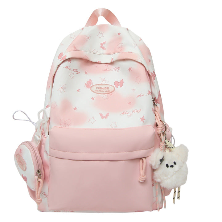 Stylish Butterfly Print Backpack Kalsten