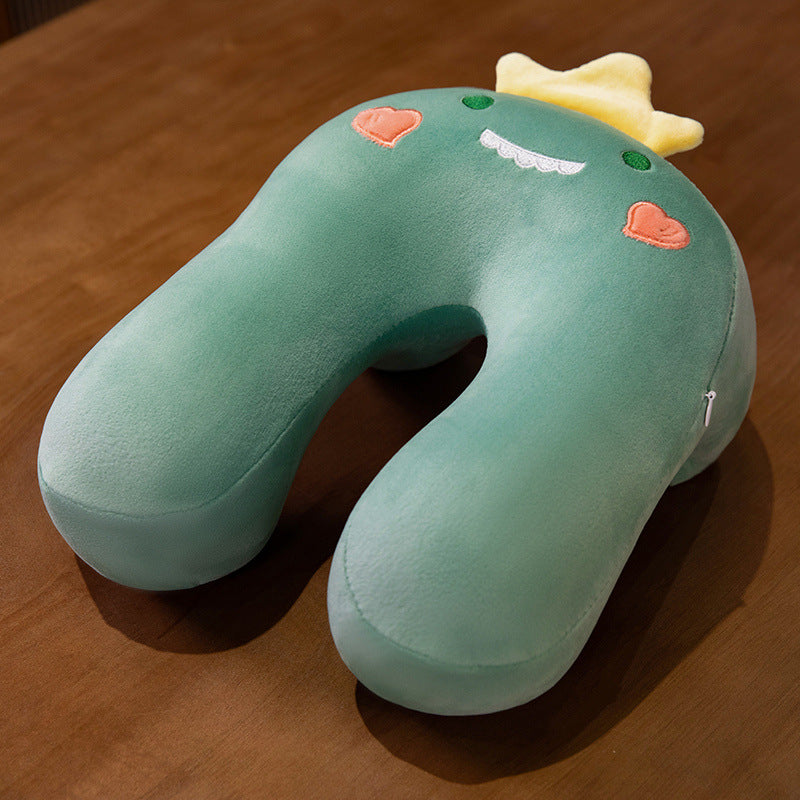 Neck support pillow with playful animal design Kalsten