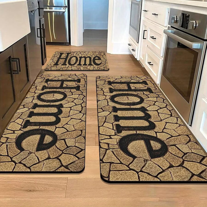 Stone-Inspired Decorative Area Mat Kalsten