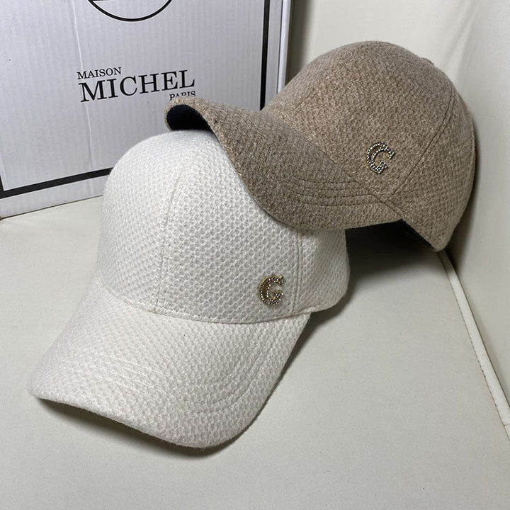 Women's Elegant Wool Blend Baseball Cap Kalsten