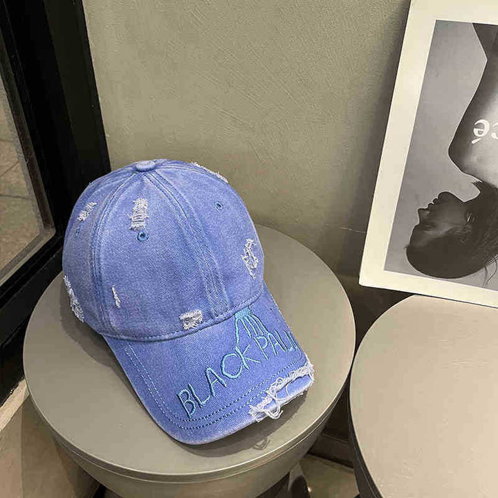 Women's Distressed Denim Baseball Cap Kalsten 1784188369