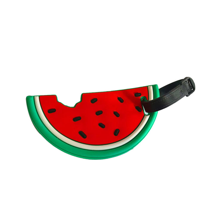 Unisex luggage tag in fruity lemon design Kalsten