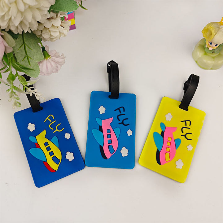 Unisex creative luggage tag in airplane design Kalsten