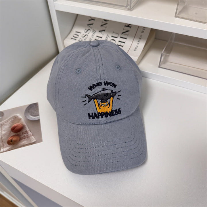 Women's Playful Embroidered Adjustable Baseball Cap Kalsten