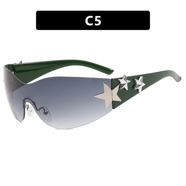 Women's trendy sunglasses with unique star design Kalsten