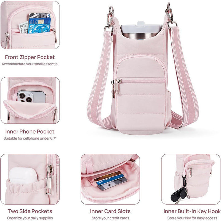Multifunctional Shoulder Bag for Drinks and Essentials Kalsten