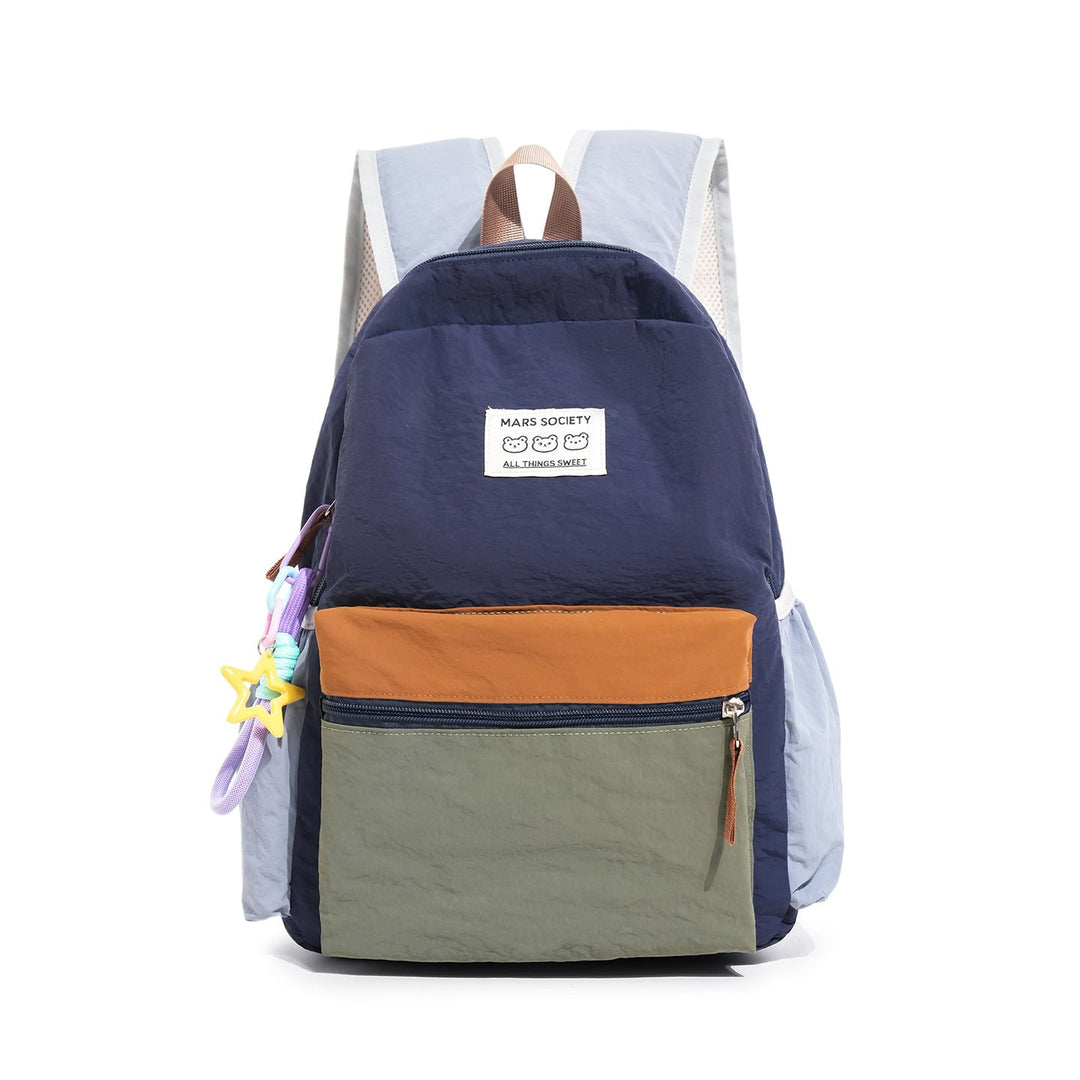 Multi-Compartment Casual School Backpack