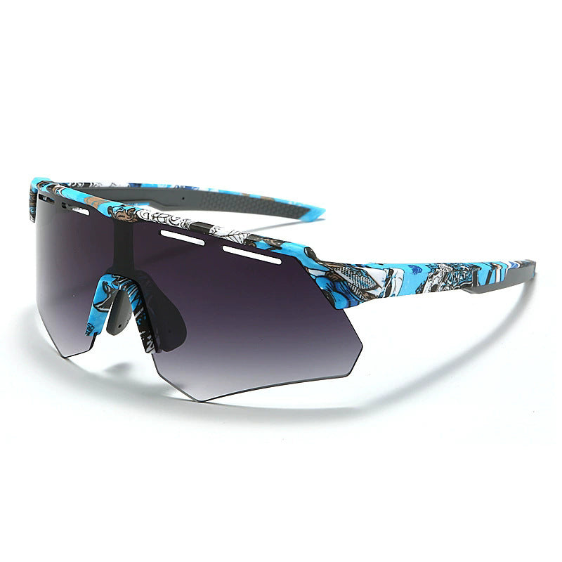 Men's Sport Performance Shield Sunglasses Kalsten