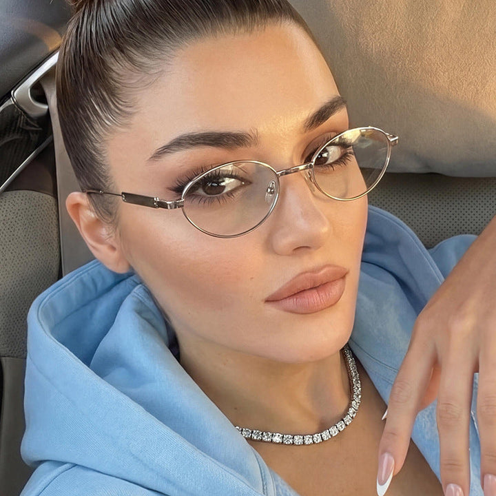 Ladies fashionable optical glasses in elegant wire frame Kalsten