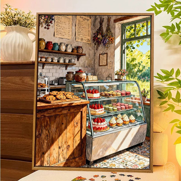 Bakery-Themed Decorative Canvas Art Kalsten
