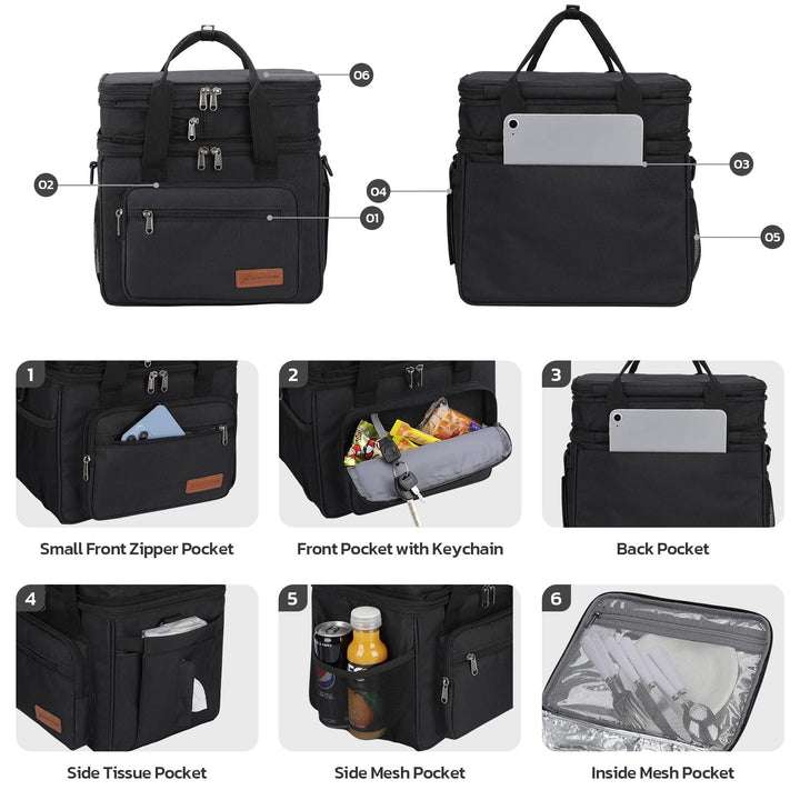 Women Insulated Picnic and Food Bag Kalsten