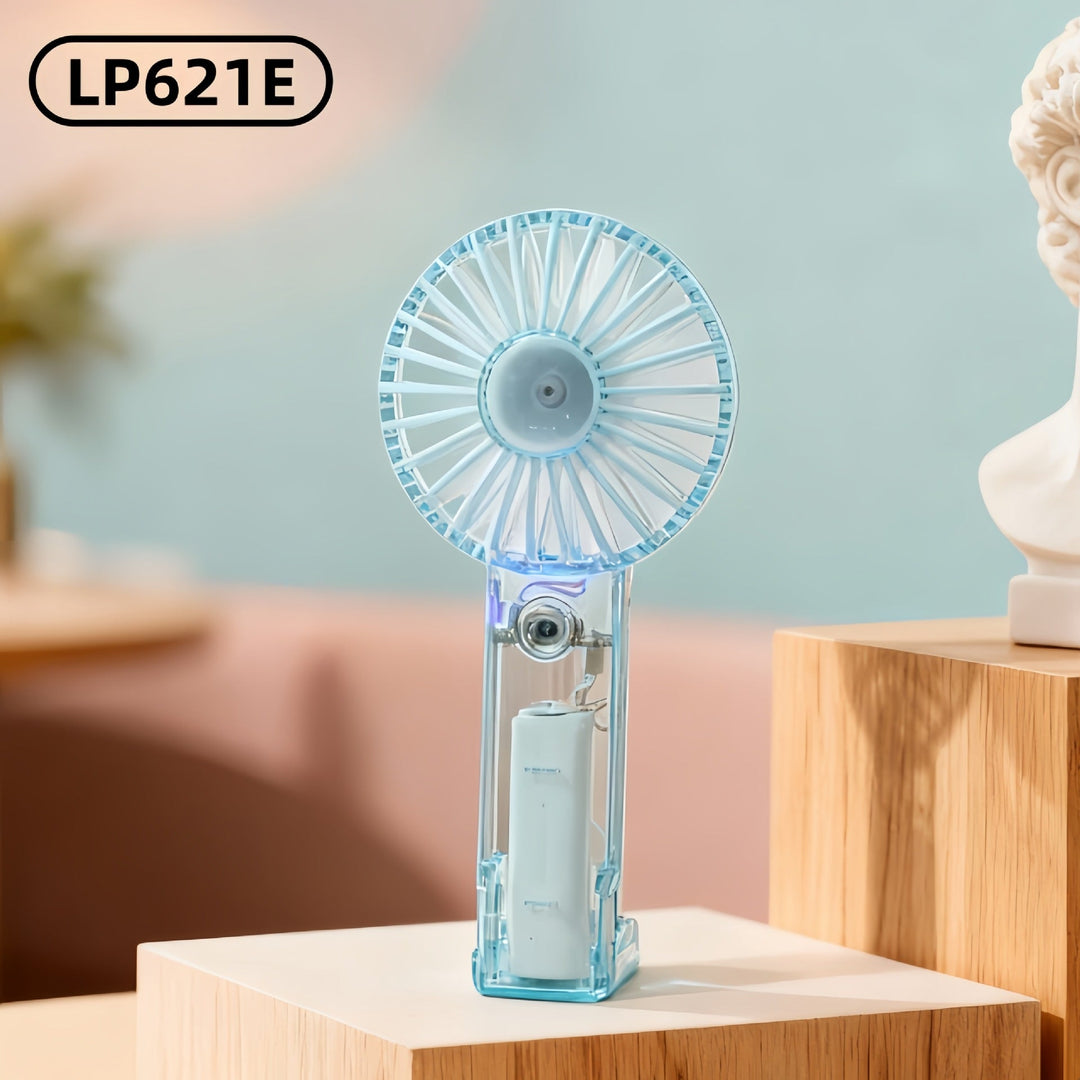 Women's Portable Mini Hand Fan with Ergonomic Design and USB Connection Kalsten