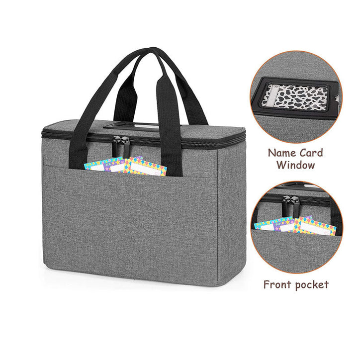 Women's cooler bag with insulated compartments and practical carrying handle Kalsten