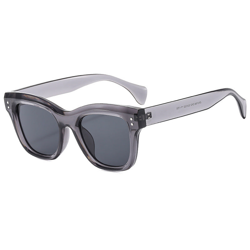 Women's oversized sunglasses with rounded square frame and UV protection Kalsten