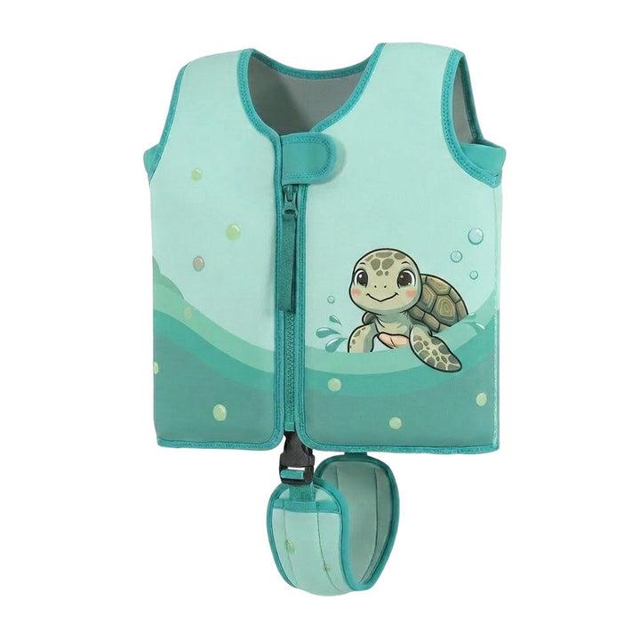 Cute Turtle Themed Swim Vest