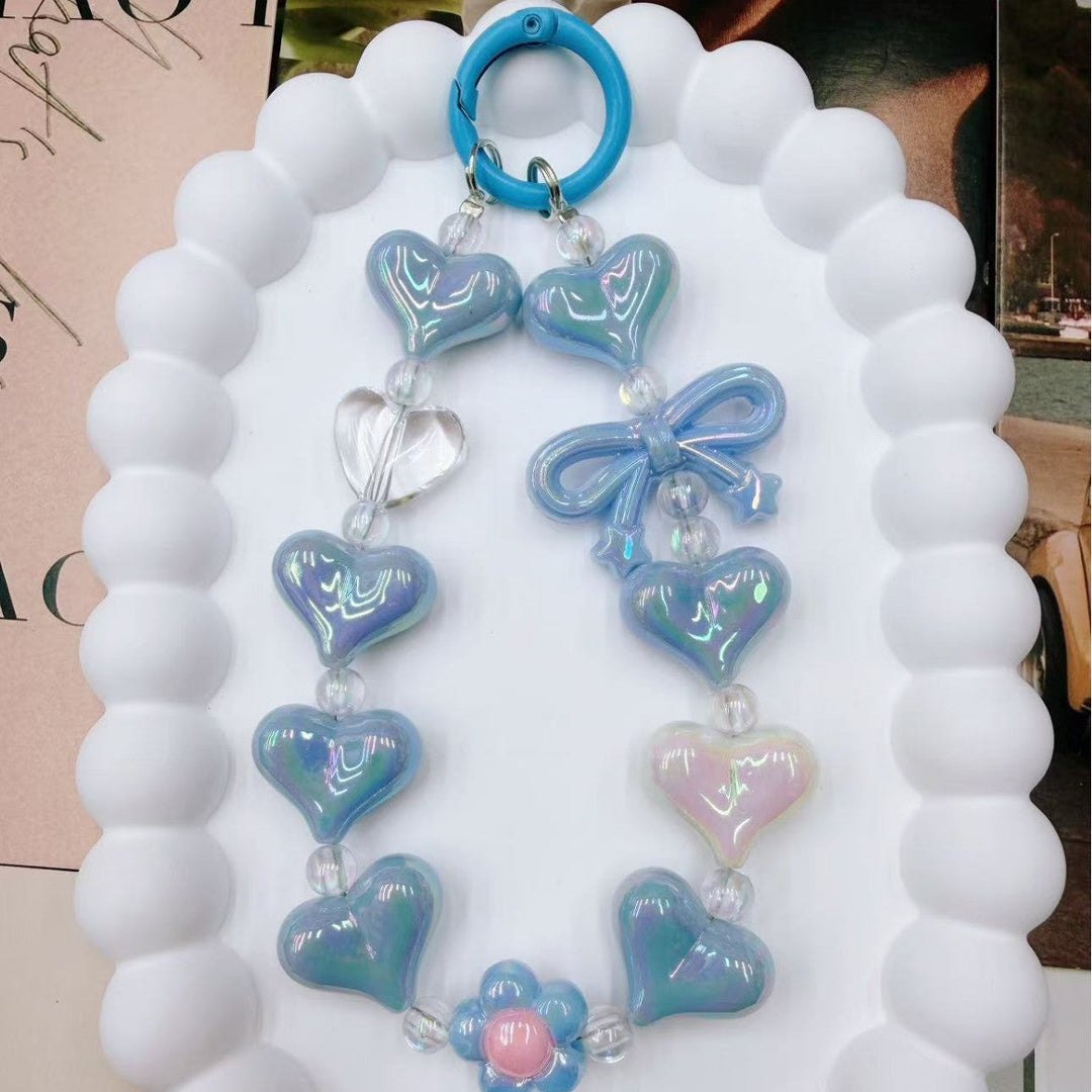 Decorative Heart-Shaped Keychain kalsten