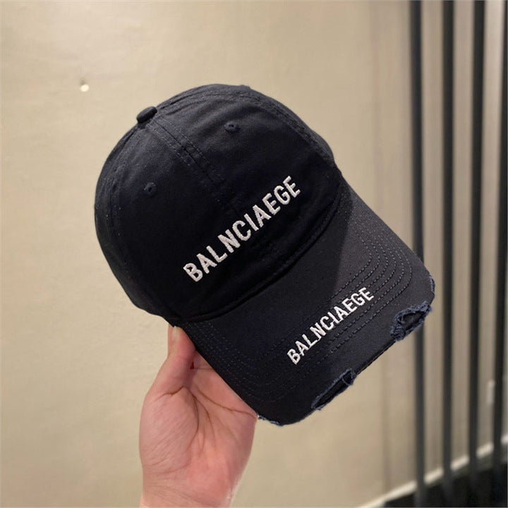 Men's Distressed Adjustable Baseball Cap Kalsten