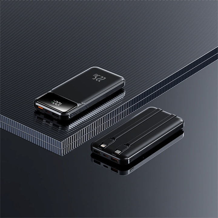 Portable power bank with intelligent charging technology and LCD display Kalsten