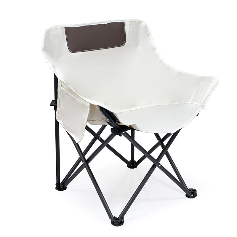 Women's folding chair with comfortable backrest and cup holder Kalsten