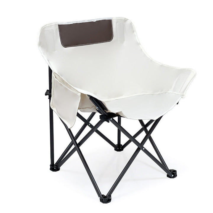 Women's folding chair with comfortable backrest and cup holder Kalsten