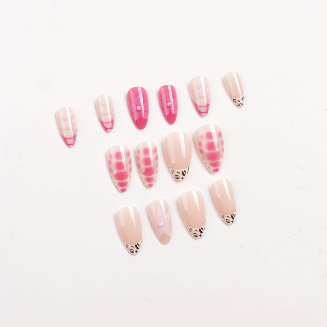 Artistic Animal Print Nail Tips Kalsten
