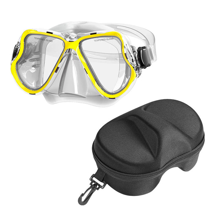 Diving mask with wide field of vision and comfortable wearing comfort Kalsten