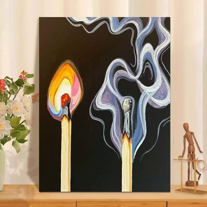 Abstract Smoke Art Print Kalsten