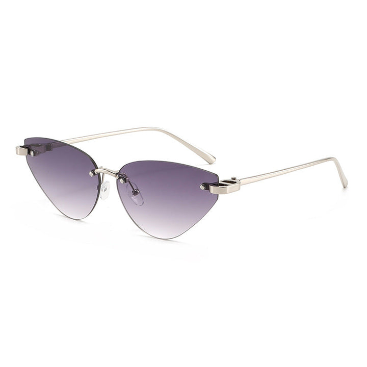 Women elegant Cat-Eye sunglasses with ultra-light metal frame Kalsten