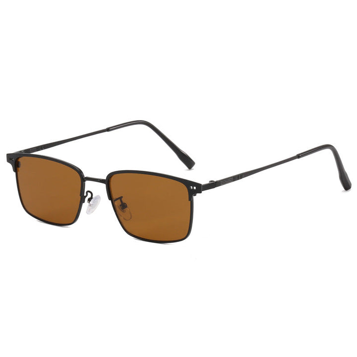 Women's elegant square glasses with fine metal frame Kalsten