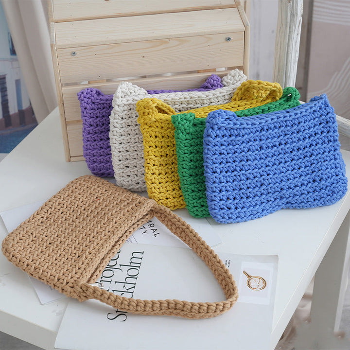 Handmade Shopping Bag Made of High-Quality Cotton Kalsten