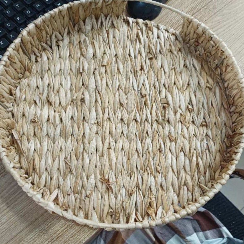 Eco-Friendly Fabric-Lined Storage Basket Acalora