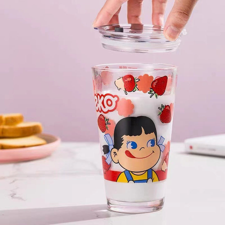 Ladies funny Tritan drinking cup with lid and straw Kalsten