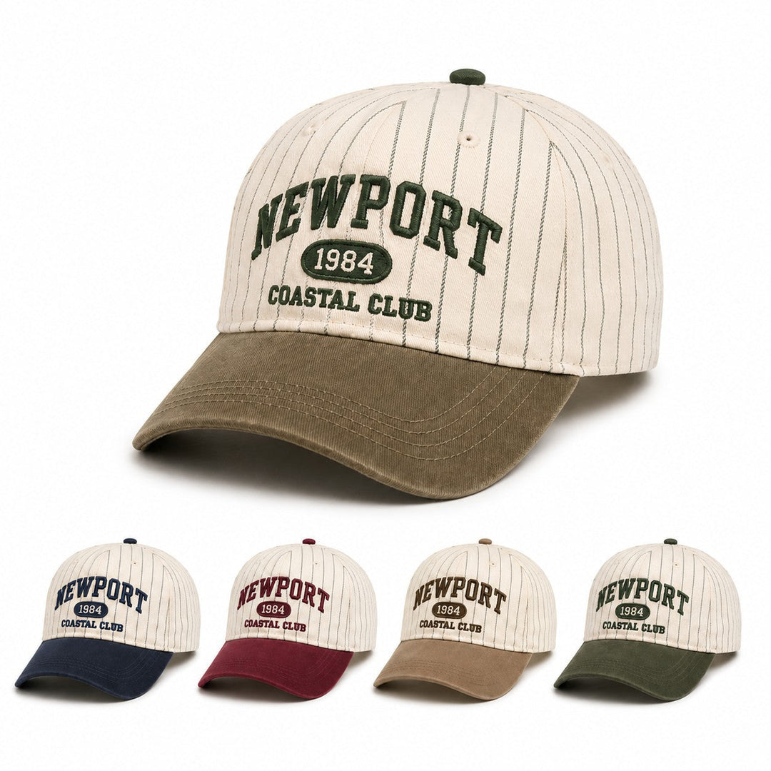 Women casual and stylish cap with stripe pattern Brehn
