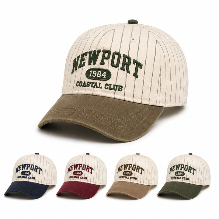 Women casual and stylish cap with stripe pattern Brehn
