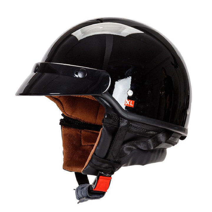 Lightweight Open-Face Motorcycle Helmet with Padded Interior Kalsten