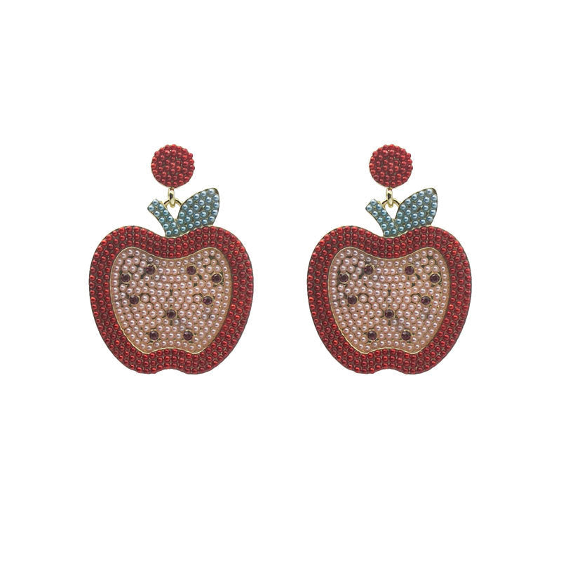 Artistic Beaded Dangle Earrings Kalsten