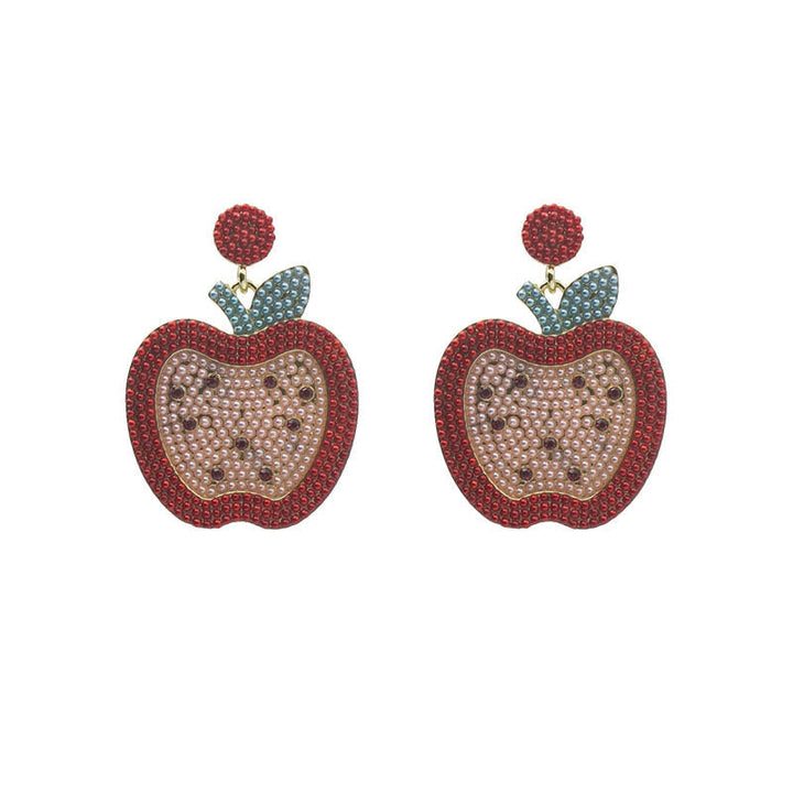 Artistic Beaded Dangle Earrings Kalsten