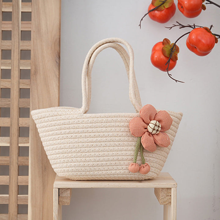 Flower-shaped tote bag Kalsten