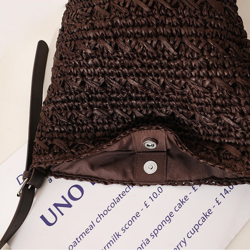 Handcrafted Shoulder Bag Made of High-Quality Natural Material Kalsten