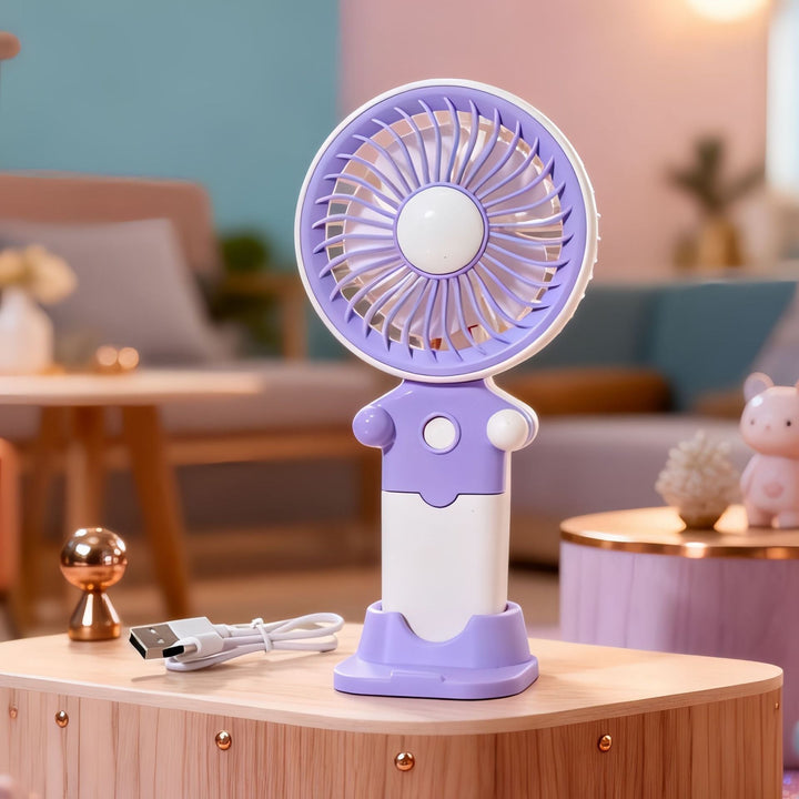 Ladies Portable USB Fan with Flexible Holder Kalsten