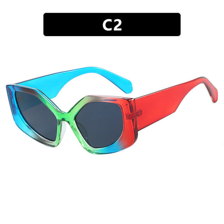 Women's striking sunglasses with oversized design and stylish gradient Kalsten