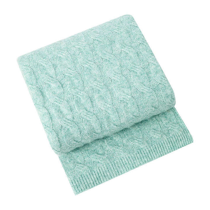 Cozy Knit Blanket Kalsten