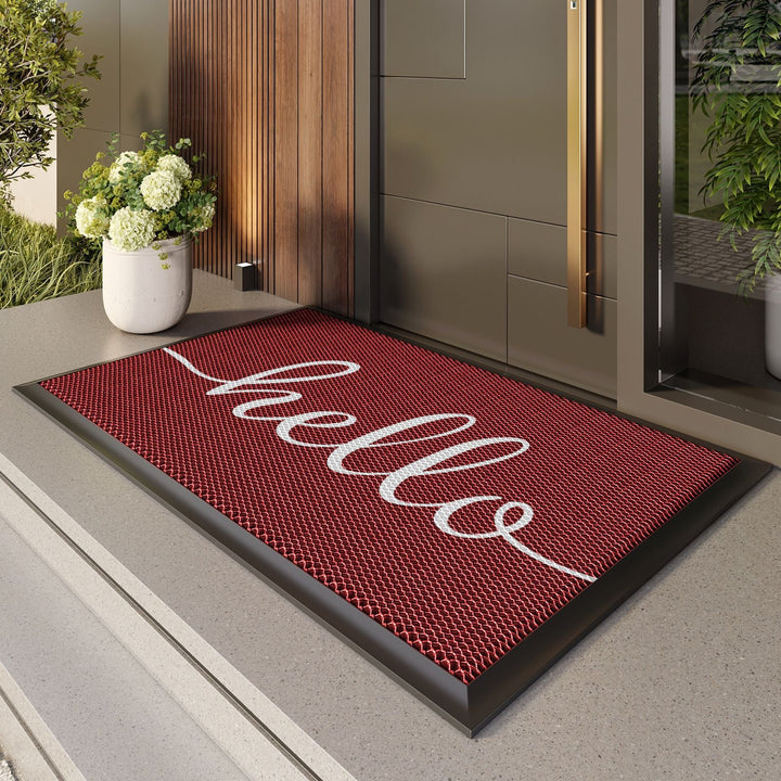 Stylish Paw Print Welcome Mat Kalsten