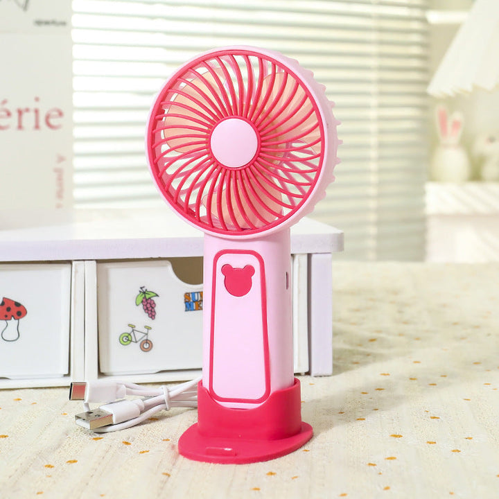 Portable hand fan with cute bear design Kalsten