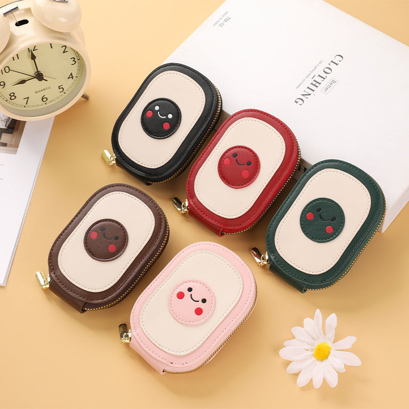 Cute Cartoon Zippered Coin Purse Kalsten