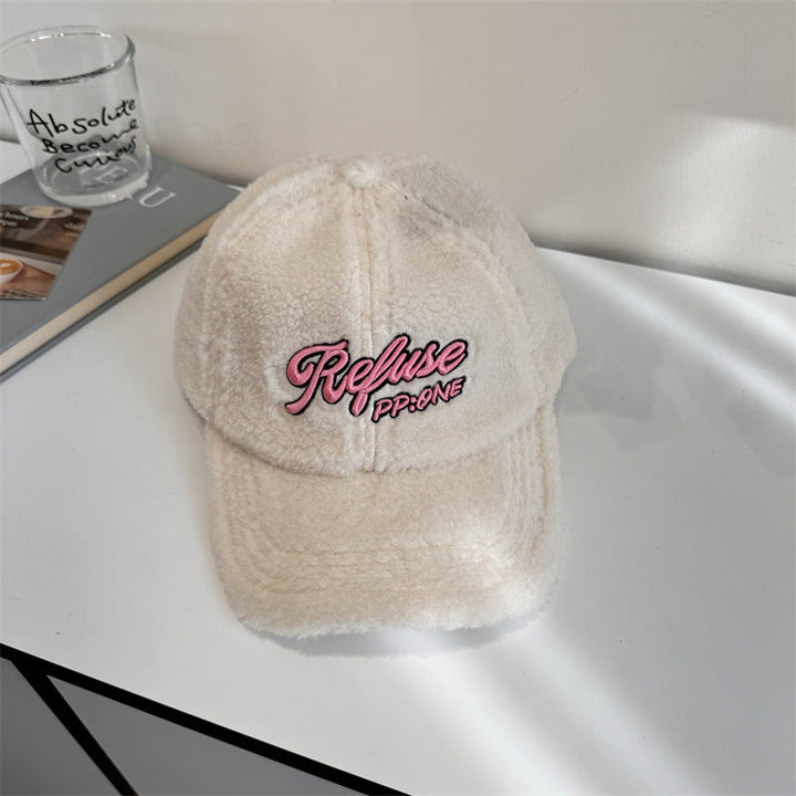 Women's Fuzzy Textured Baseball Cap Kalsten