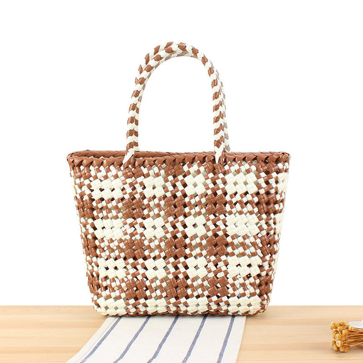 Beach and shopping bag made of high-quality woven material Kalsten