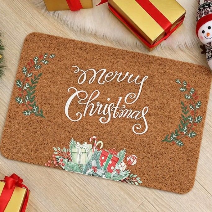 Festive Holiday Welcome Mat Kalsten