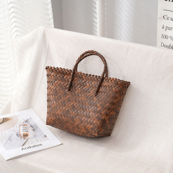 Elegant and Handcrafted Basket Bag Kalsten