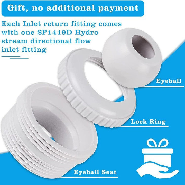 Adjustable threaded PVC toilet pan connector and waste flange adapter Kalsten